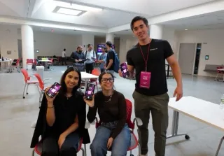 Jóvenes participan en una actividad de CONCORA